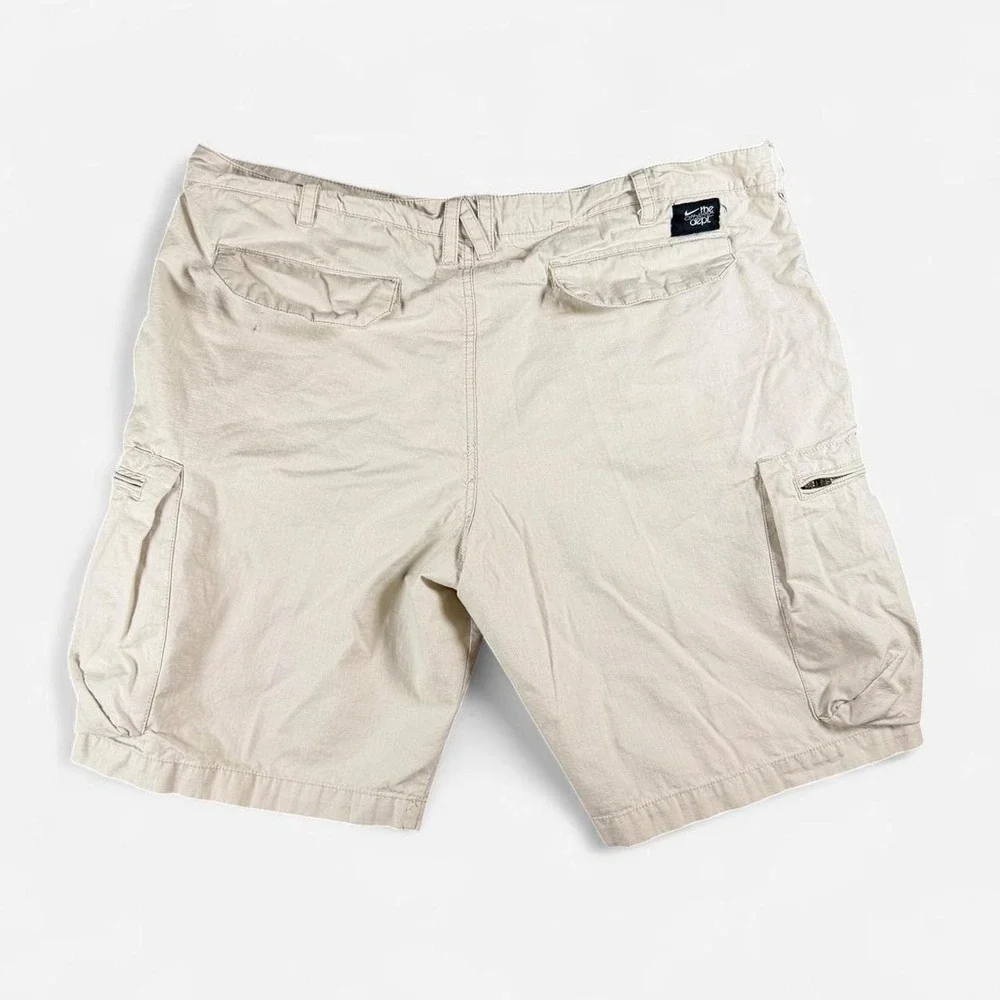Nike Athletic Dept‎ Tan Cargo Utility RipStop Shorts Size 38 x 11